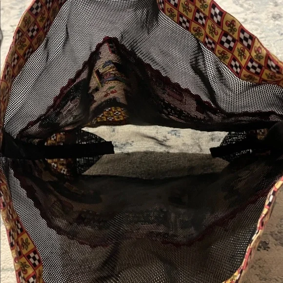 Mary Engelbreit Canvas Mesh Tote Vintage - Picture 9 of 9